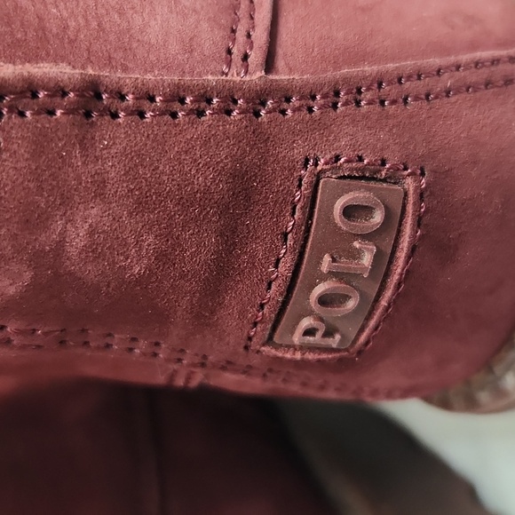 Polo Ralph Lauren Ranger Hi II Leather Boots (Boys Size 1) - Picture 9 of 16